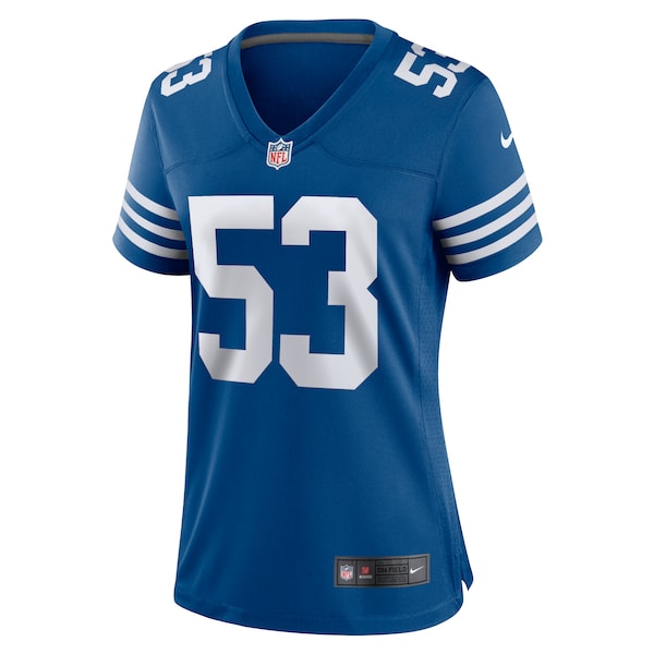 Shaquille Leonard Indianapolis Colts Nike Women's Alternate Game Jersey - Royal - Image 2