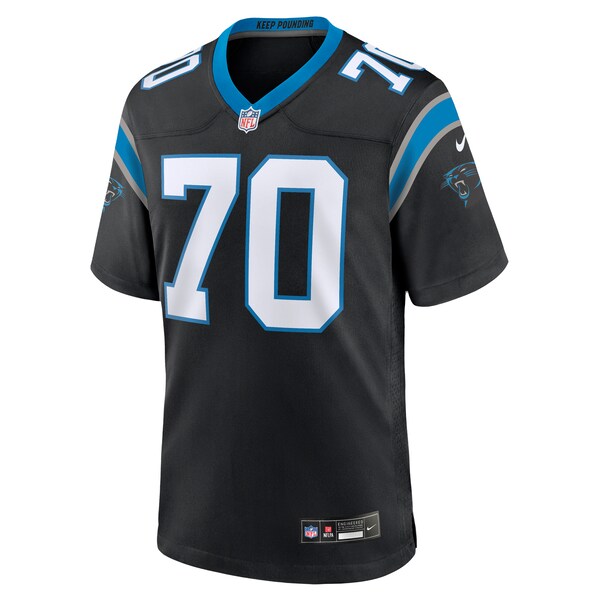Brady Christensen Carolina Panthers Nike Team Game Jersey - Black - Image 2