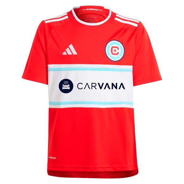 Chris Brady Chicago Fire adidas Youth 2024 Return To Red Replica Player Jersey?ยจC Red - Image 2