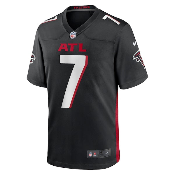 Bijan Robinson Atlanta Falcons Nike Youth Game Jersey - Black - Image 2