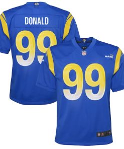 Aaron Donald Los Angeles Rams Nike Youth Game Jersey - Royal/White
