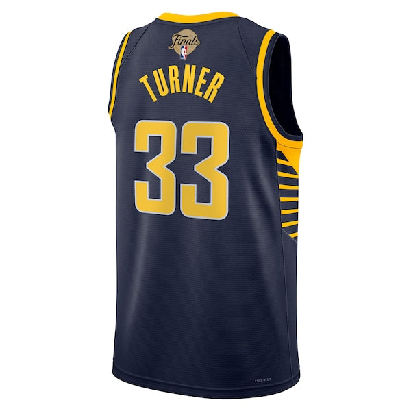 Myles Turner Indiana Pacers Nike Unisex 2025 NBA Finals Swingman Jersey - Icon Edition - Navy - Image 2