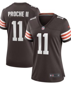 James Proche II Cleveland Browns Nike Women's Game Jersey - Brown