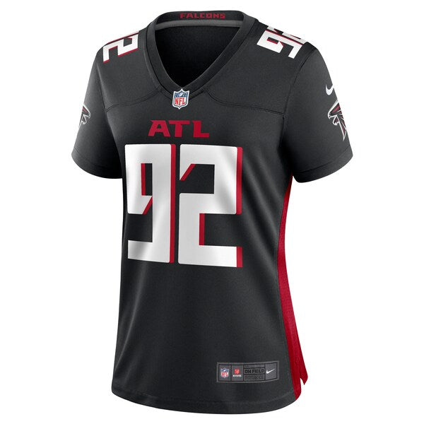 Adetokunbo Ogundeji Atlanta Falcons Nike Women's Game Jersey - Black - Image 2
