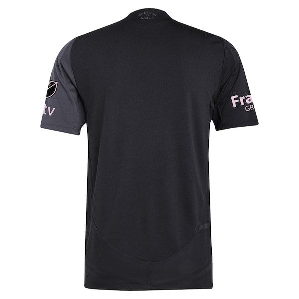 Inter Miami CF adidas 2025 The Fortitude Kit Authentic Jersey - Black - Image 3