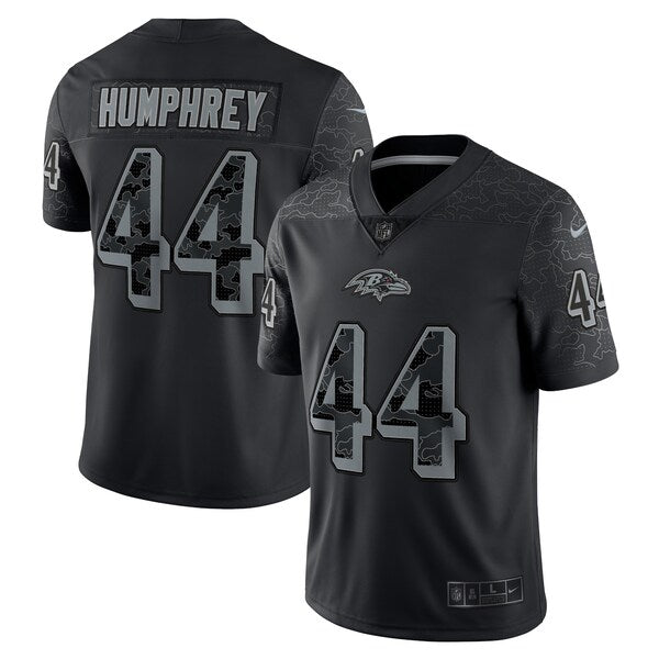 Marlon Humphrey Baltimore Ravens Nike RFLCTV Limited Jersey - Black - Image 4