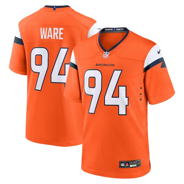 DeMarcus Ware Denver Broncos Nike Team Retired Game Jersey - Orange