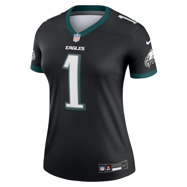 Jalen Hurts Philadelphia Eagles Nike Women's Legend Jersey - Black - Image 3
