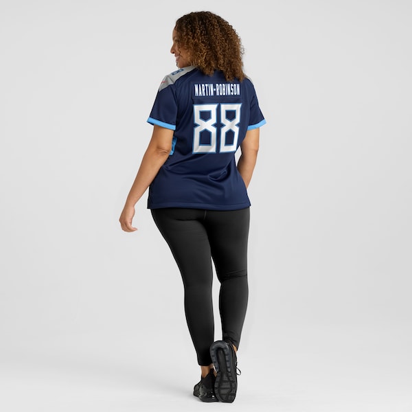 David Martin-Robinson Tennessee Titans Nike Women's Game Jersey - Navy - Image 7