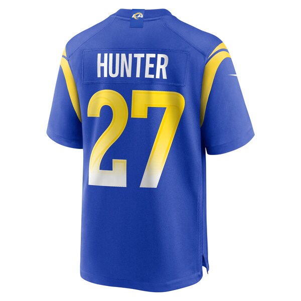 Jarquez Hunter Los Angeles Rams Nike Team Game Jersey - Royal - Image 3