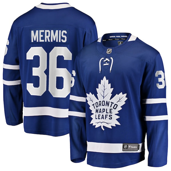 Dakota Mermis Toronto Maple Leafs Home Breakaway Jersey - Blue