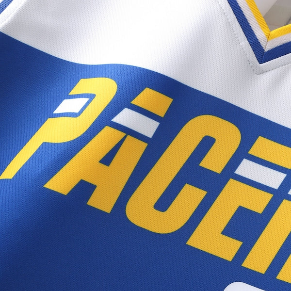 Tyrese Haliburton Indiana Pacers Youth 2025/26 City Edition Fast Break Jersey - White - Image 4