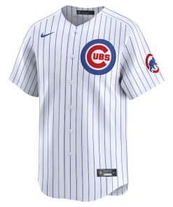 Alternative view of Trey Mancini Chicago Cubs Nike Home Limited Player Jersey - White
