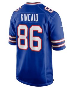 Alternative view of Dalton Kincaid Buffalo Bills Nike 2023 NFL Draft First Round Pick Game Jersey - Royal