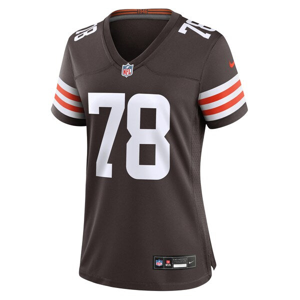 Jack Conklin Cleveland Browns Nike Women's Game Jersey - Brown - Image 3