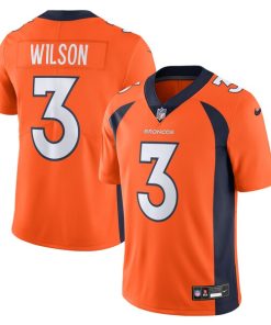 Russell Wilson Denver Broncos Nike  Vapor Untouchable Limited Jersey - Orange/Navy/White