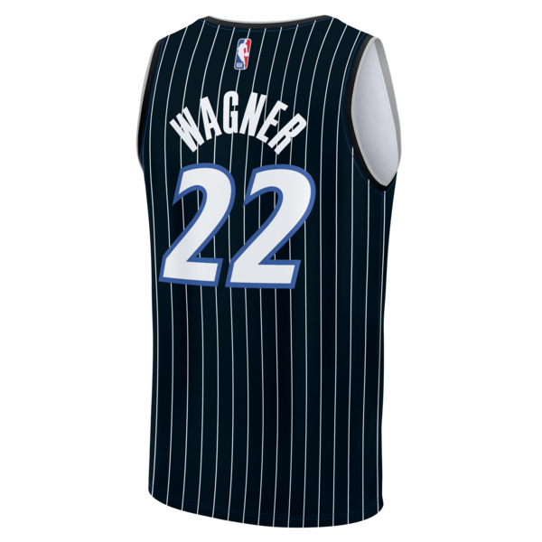 Franz Wagner Orlando Magic Youth Fast Break Jersey - Statement Edition - Black - Image 3