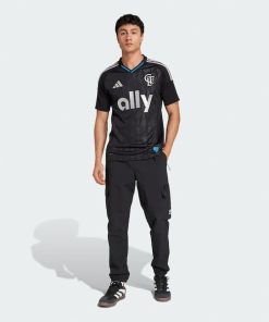 Alternative view of Charlotte FC adidas 2025 Fortress Kit Replica Jersey - Black