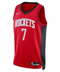 Alternative view of Kevin Durant Houston Rockets Nike Unisex Swingman Player Jersey - Icon Edition - Red