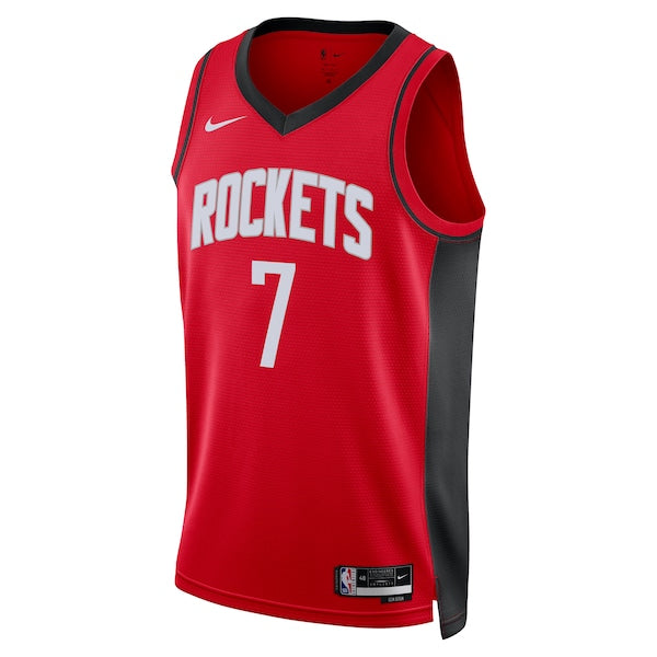 Youth Kevin Durant Houston Rockets Nike Unisex Swingman Player Jersey - Icon Edition - Red - Image 2