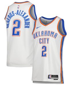 Shai Gilgeous-Alexander Oklahoma City Thunder Nike Unisex Swingman Jersey - Association Edition - White