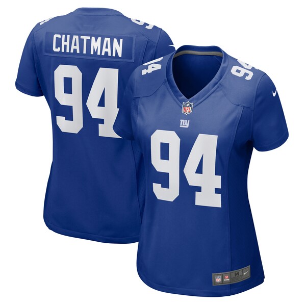 Elijah Chatman New York Giants Nike Women's Game Jersey - Royal - Image 2