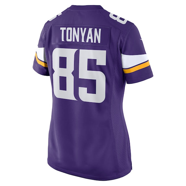 Robert Tonyan Minnesota Vikings Nike Women's Team Game Jersey - Purple - Image 3