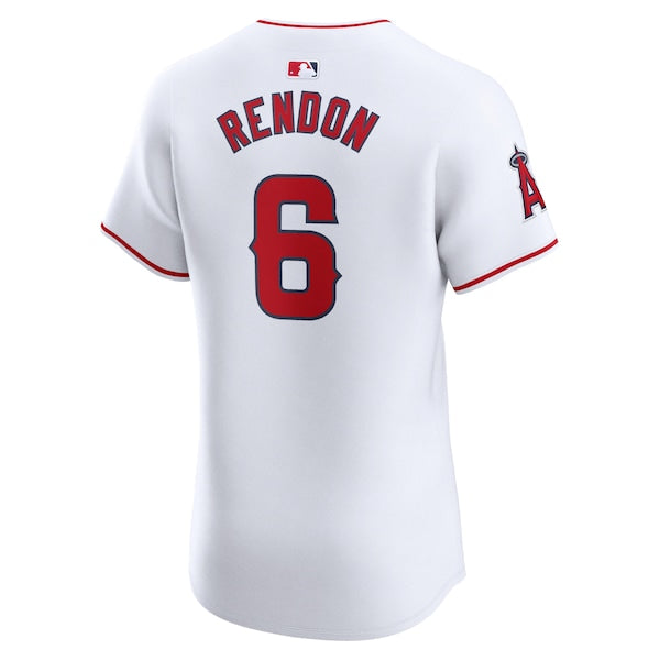 Anthony Rendon Los Angeles Angels Nike Home Elite Player Jersey - White - Image 3