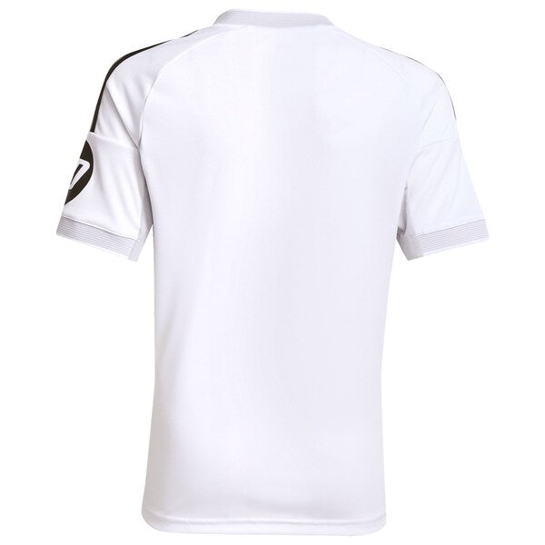 Los Merengues adidas Youth 2025/26 Home Replica Jersey - White/Blue - Image 4
