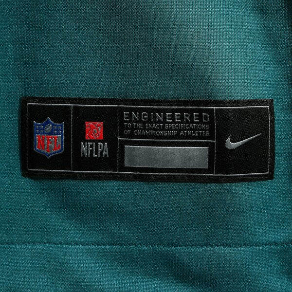 Charley Hughlett Philadelphia Eagles Nike Team Game Jersey - Midnight Green - Image 7