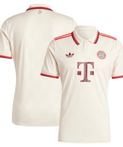 Bayern Munich adidas Originals 2024/25 Third Replica Jersey - Cream