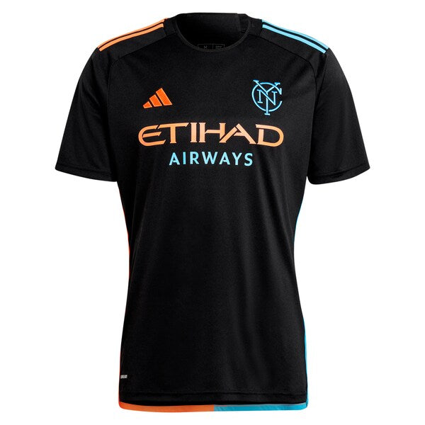 Maximiliano Moralez New York City FC adidas 2024 24/7 Kit Replica Player Jersey - Black - Image 3