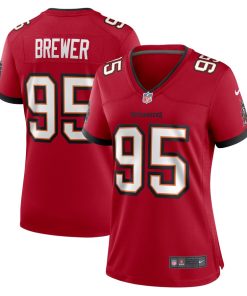CJ Brewer Tampa Bay Buccaneers Nike Women's Team Game Jersey -  Red