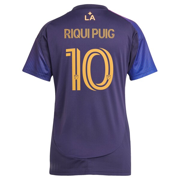 Riqui Puig LA Galaxy adidas Women's 2025 RIZON Replica Player Jersey - Navy - Image 3
