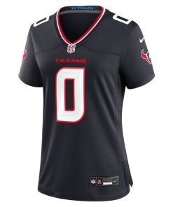 Alternative view of Azeez Al-Shaair Houston Texans Nike Women's Team Game Jersey -  Navy