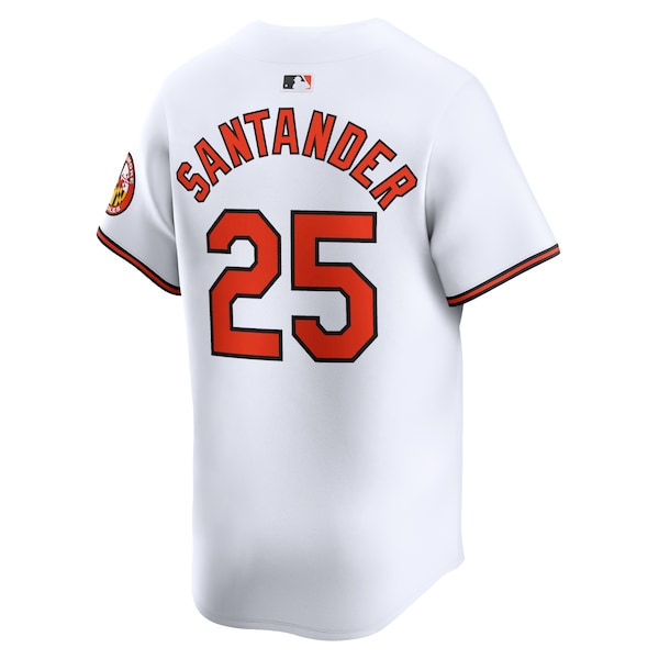 Anthony Santander Baltimore Orioles Nike Home Limited Player Jersey - White - Image 3