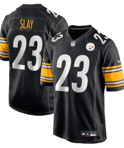 Darius Slay Pittsburgh Steelers Nike Team Game Jersey -  Black