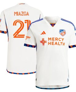 Matt Miazga FC Cincinnati adidas 2024 The Canvas Kit Authentic Player Jersey - White
