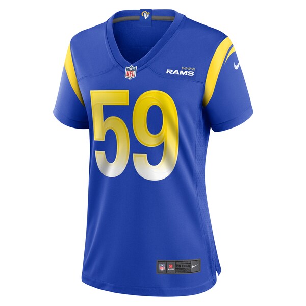 Troy Reeder Los Angeles Rams Nike Women's Team Game Jersey - Royal - Image 2