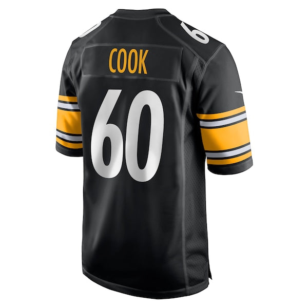 Dylan Cook Pittsburgh Steelers Nike Game Jersey - Black - Image 3