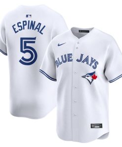 Santiago Espinal Toronto Blue Jays Nike Home Limited Player Jersey - White