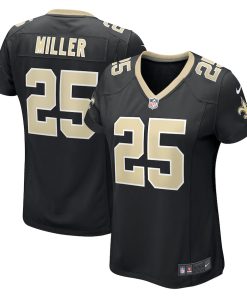 Kendre Miller New Orleans Saints Nike Women's Team Game Jersey -  Black
