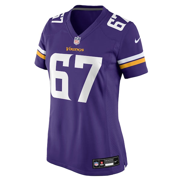 Justin Skule Minnesota Vikings Nike Women's Team Game Jersey - Purple - Image 2