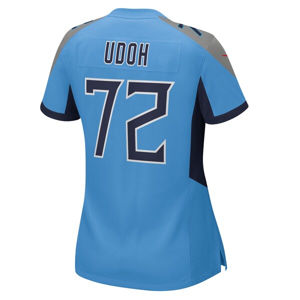 Olisaemeka Udoh Tennessee Titans Nike Women's Team Game Jersey - Light Blue - Image 2