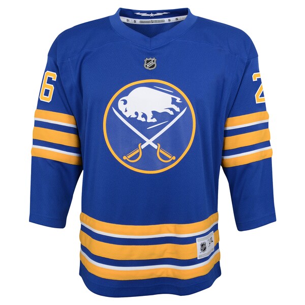 Rasmus Dahlin Buffalo Sabres Youth Home Replica Player Jersey - Navy/Royal - Image 3
