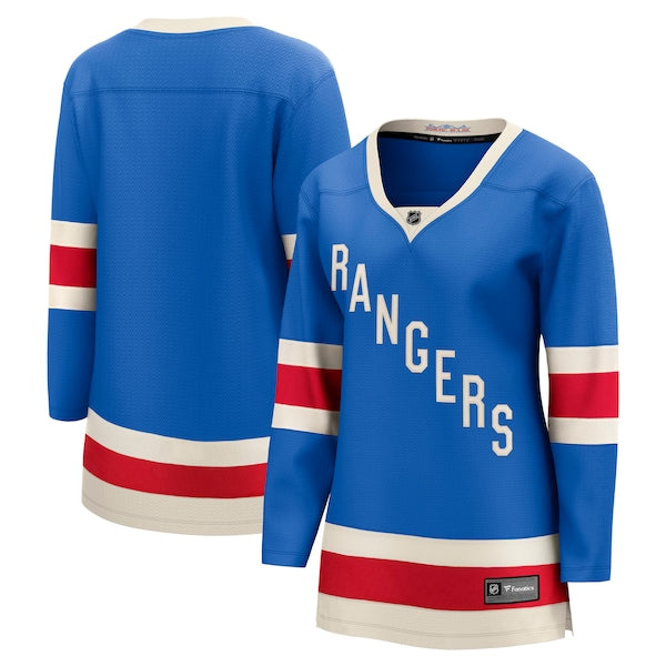 New York Rangers Women's Centennial Breakaway Jersey - Blue