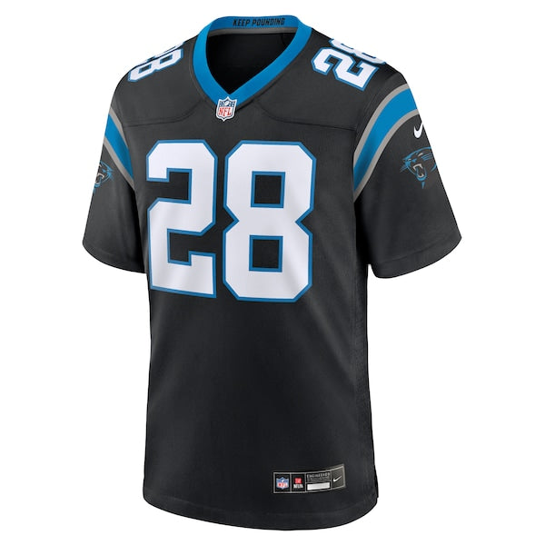 Tarik Cohen Carolina Panthers Nike Game Jersey - Black - Image 2