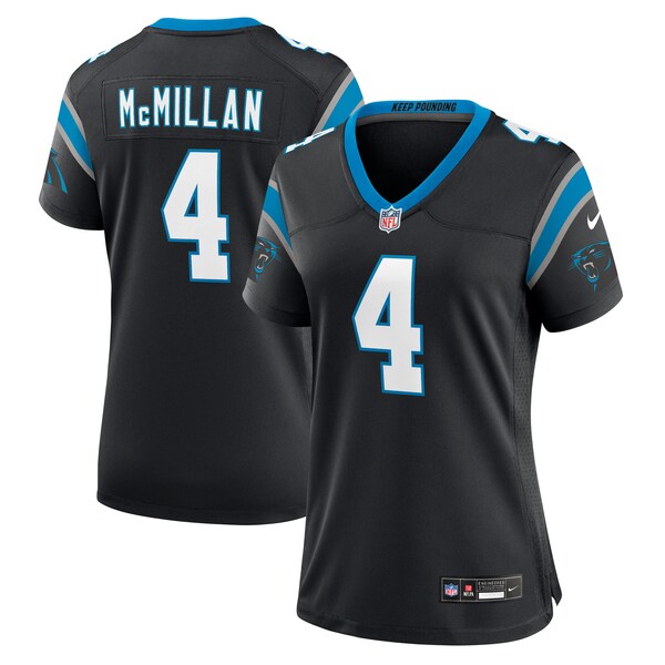 Tetairoa McMillan Carolina Panthers Nike Women's Team Game Jersey - Black