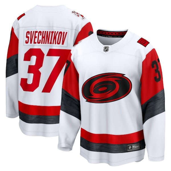 Andrei Svechnikov Carolina Hurricanes Away Breakaway Jersey - White