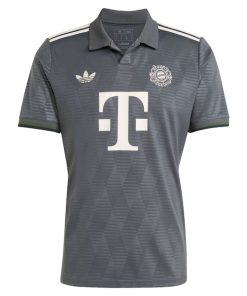 Alternative view of Bayern Munich adidas 2024/25 Wiesn Replica Jersey - Gray